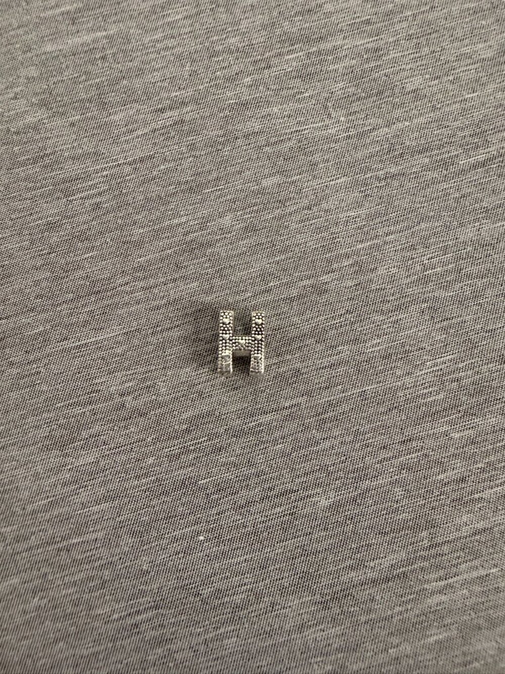Pandora Sterling Silver Letter H Charm